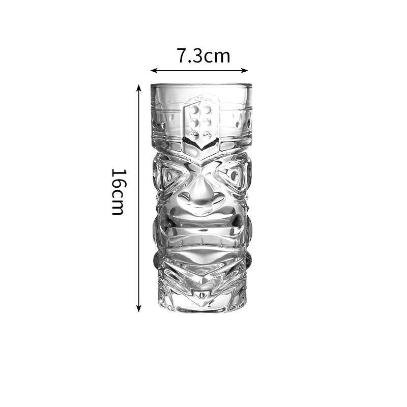 Tiki Glass Transparant 400ml