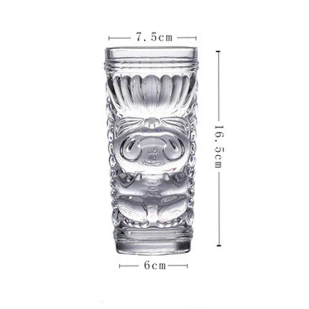 Koktail Mocktail Jus Hawaiian Tiki Gelas 420ml