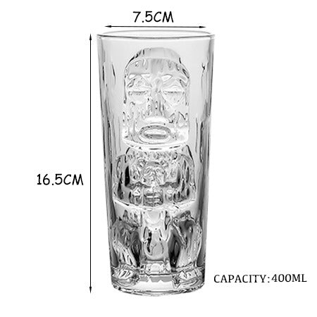 Mocktail Juice Hawaiian Tiki Glass 400ml