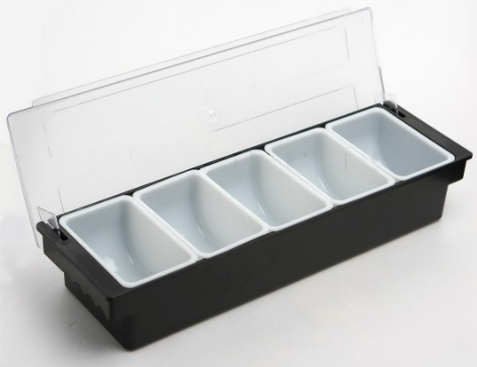 Condiment Holder 5 Compartment