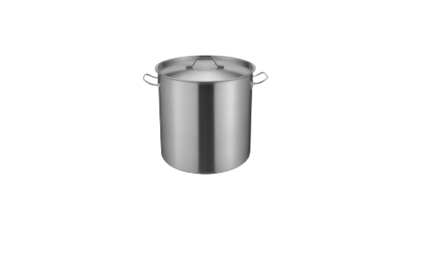 Stainless Stock Pot D.28 x H.28 cm Cap.17 Ltr Double Bottom