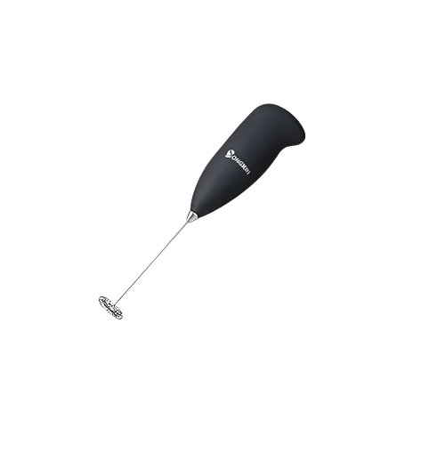 Milk Frother Battery Power Black