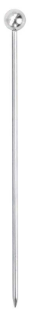 Tusukan Cocktail - Round Silver
