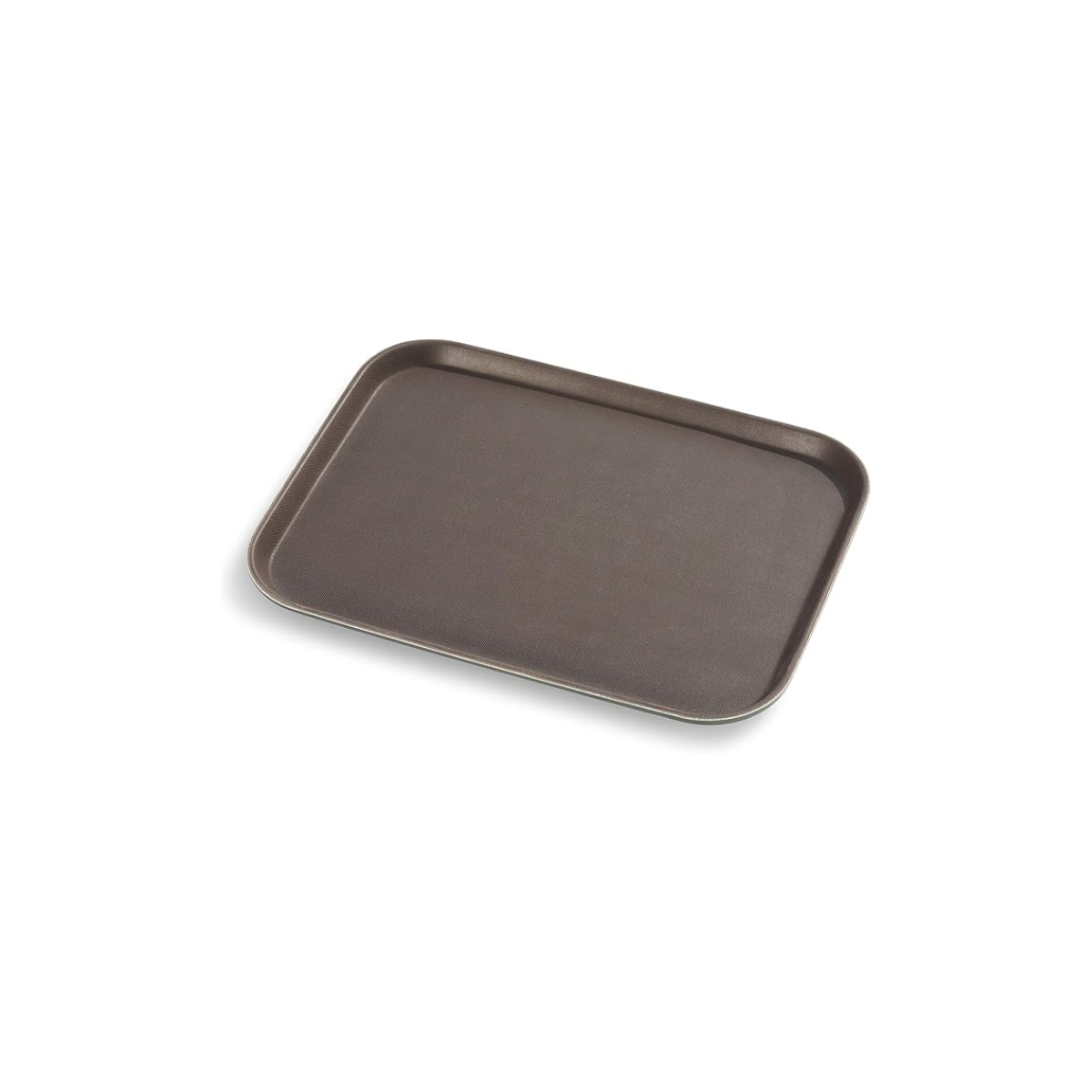 Brown Rectangular Anti-Skid Tray 38,1 x 50,8cm