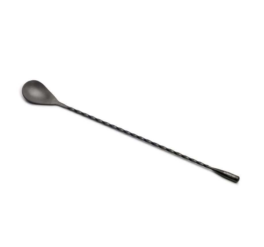 Long Bar Spoon 30cm Black