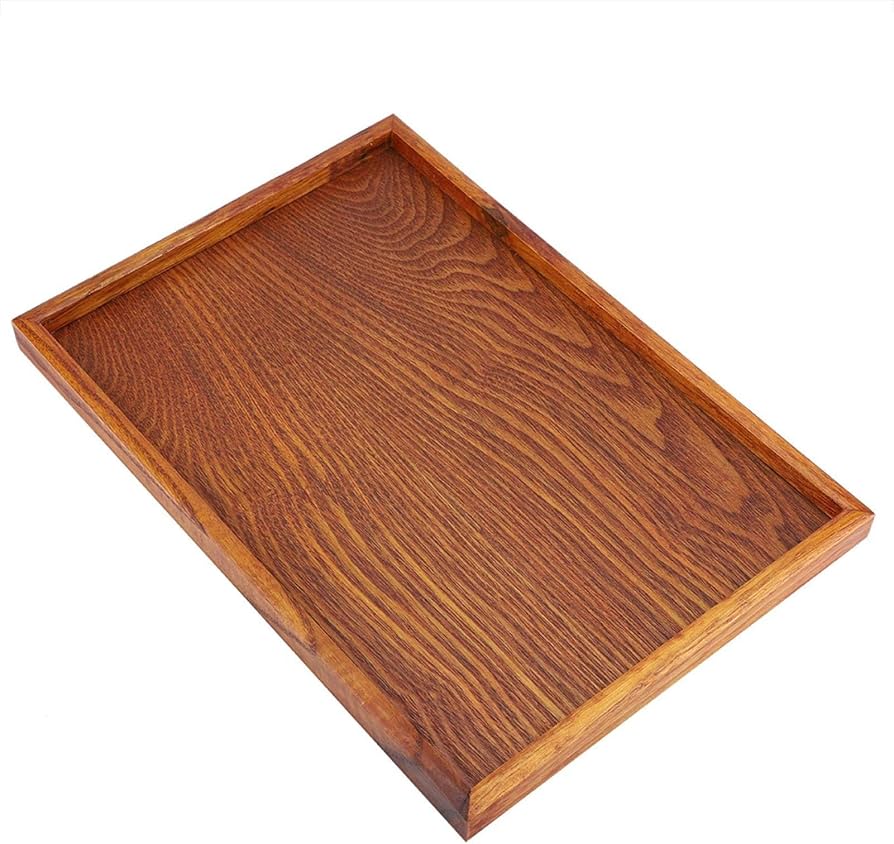 Wooden Tray Brown L