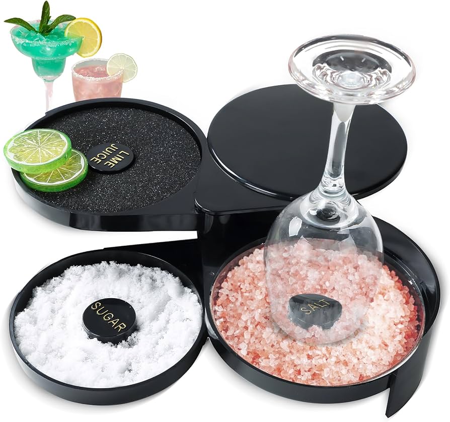 3 Tier Margarita Salt Rimmer Set