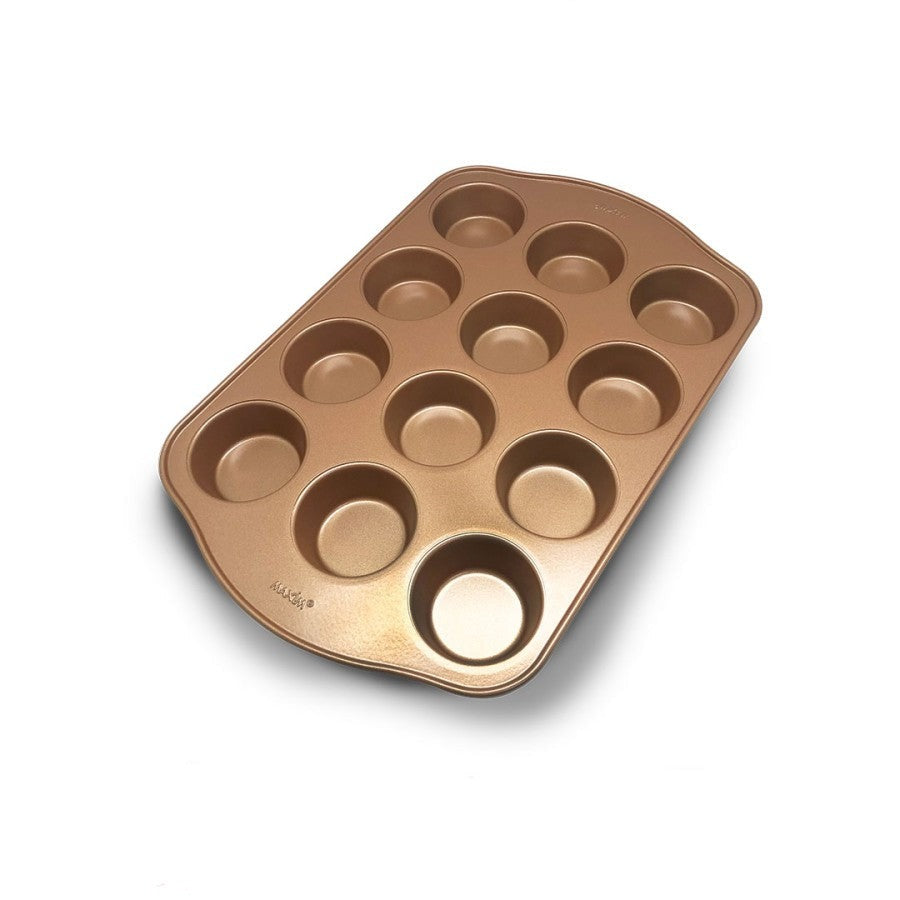 12 Cup Muffin Pan with Handle