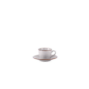 Pedra Rocha Grey Cappuccino Cup and Saucer 230ml