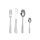 Elegance Silver Cutlery Set - 4 Pcs