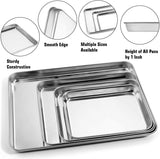 Rectangular Tray 23.5cm Stainless