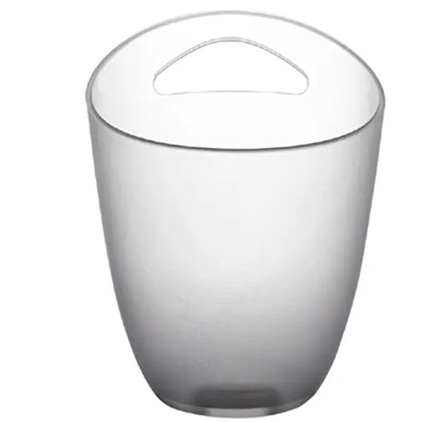 Slanted Mouth Plastic Ice Bucket 3L