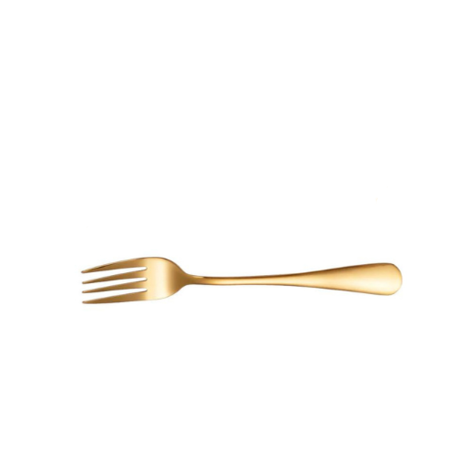 Classic Gilded Dessert Fork - 12 pcs