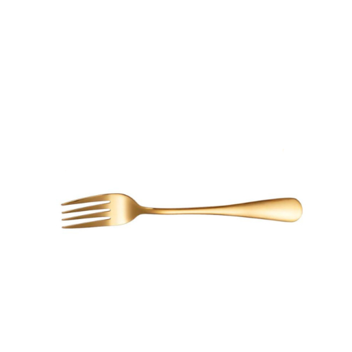 Classic Gilded Dessert Fork