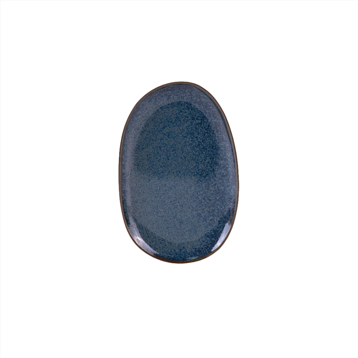 Serena Blue Mymuse Terra Oval Plate 25.5x16cm