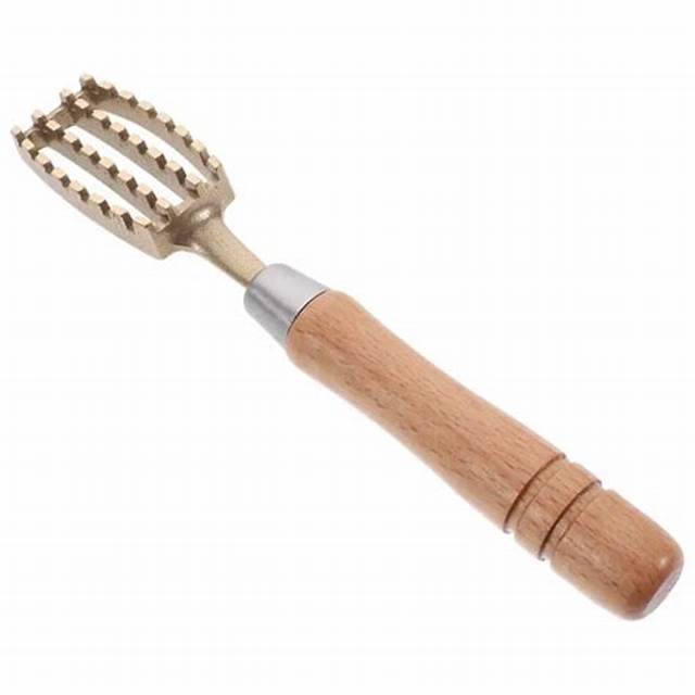 Fish Scale handle Wood