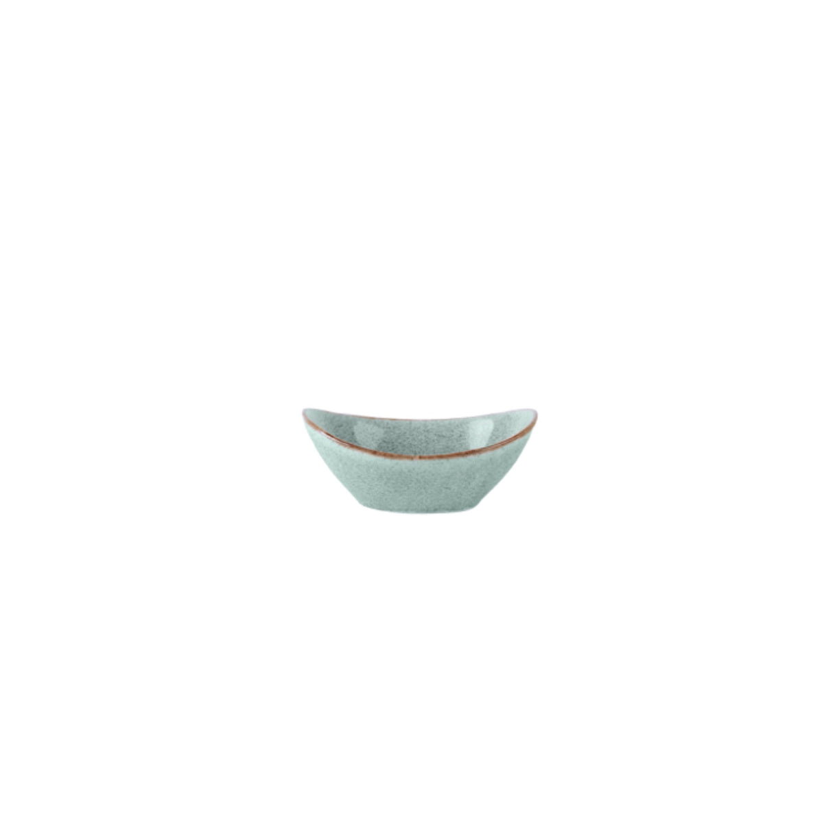 Pedra Rocha Green Oval Bowl 16cm