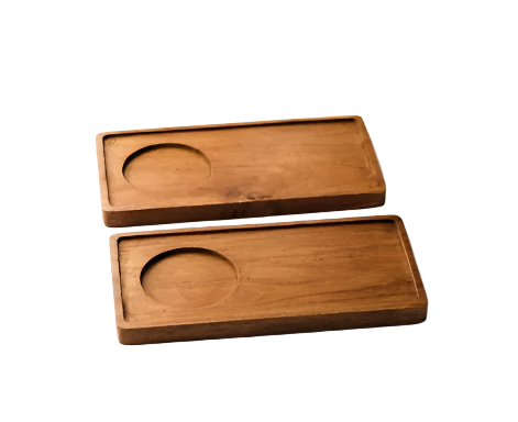 Wooden Rectangle Drink Coaster