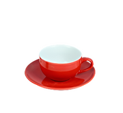 Coffee Set Porcelain Red