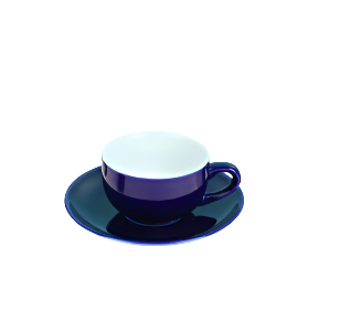 Coffee Set Porcelain Navy Blue