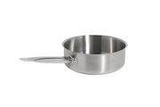 Stainless Steel Tri-ply Sauce Pan With Lid D.16 x H.6 cm
