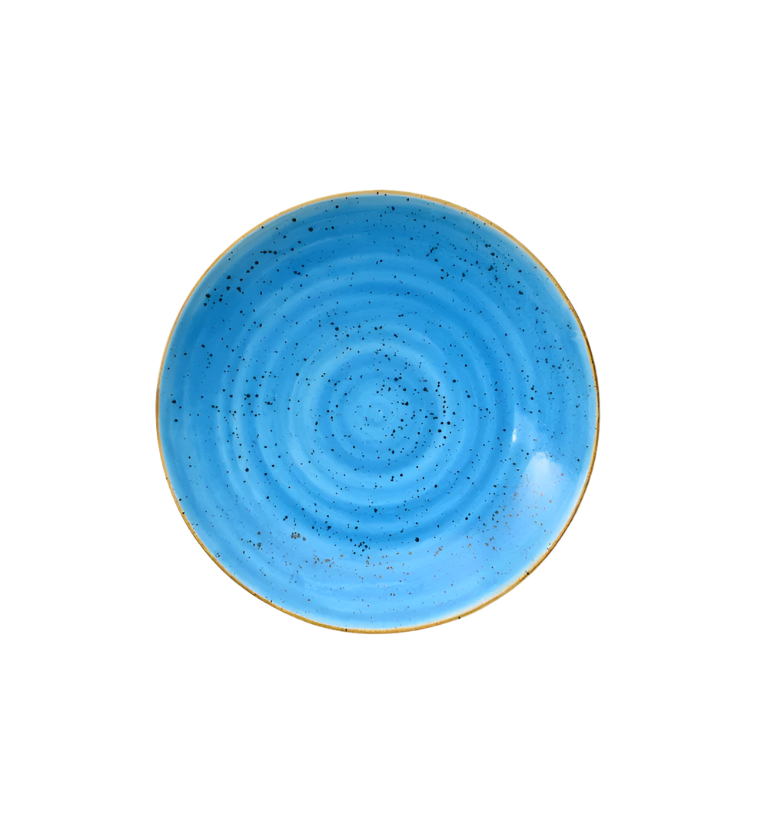 Java Aqua Blue -  Coupe Plate