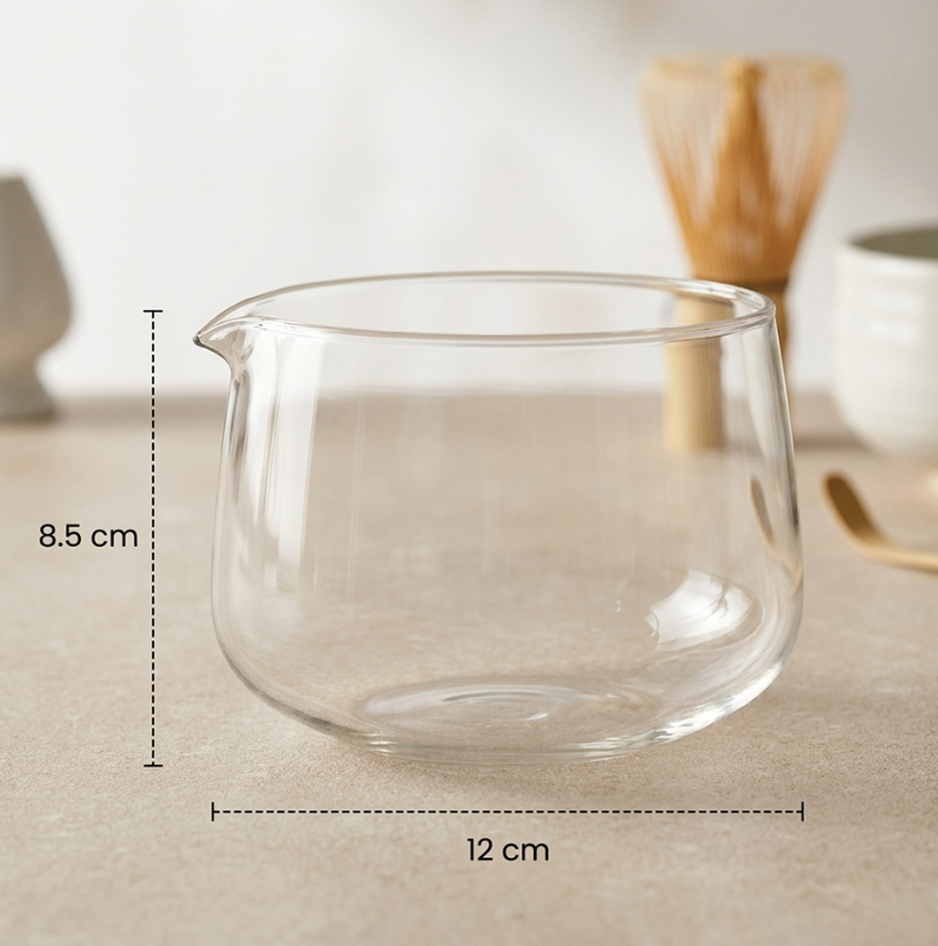 Chawan Japanese Matcha Bowl 500ml - Transparent – Restoware