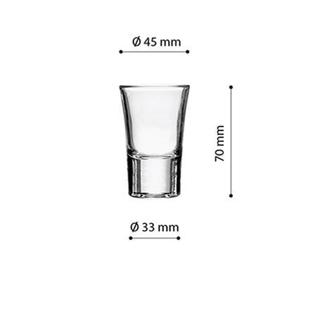 Imperial - Shooter Glass 30ml - 6 Pcs