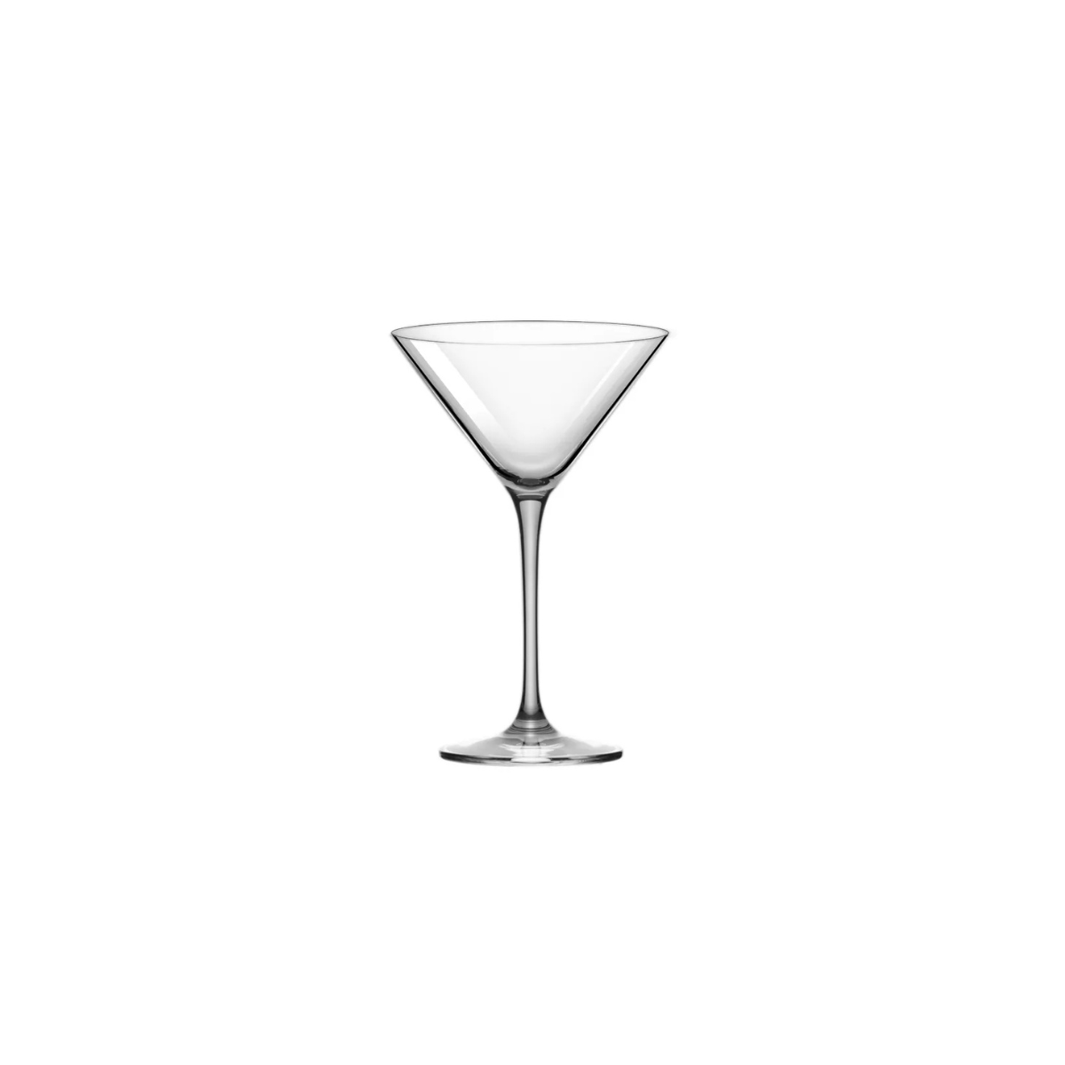 Martini Crystal Pulled Stem Glassware 9oz