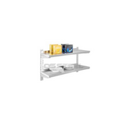 S/S Double Adjusted Wall Shelves AWS-150