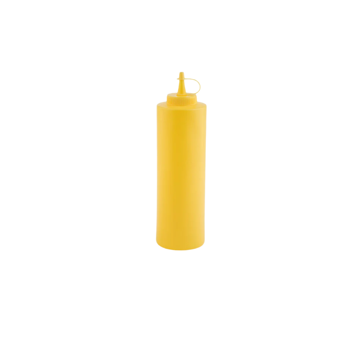 Squeeze Dispenser 32 Oz w/ Cap Yellow