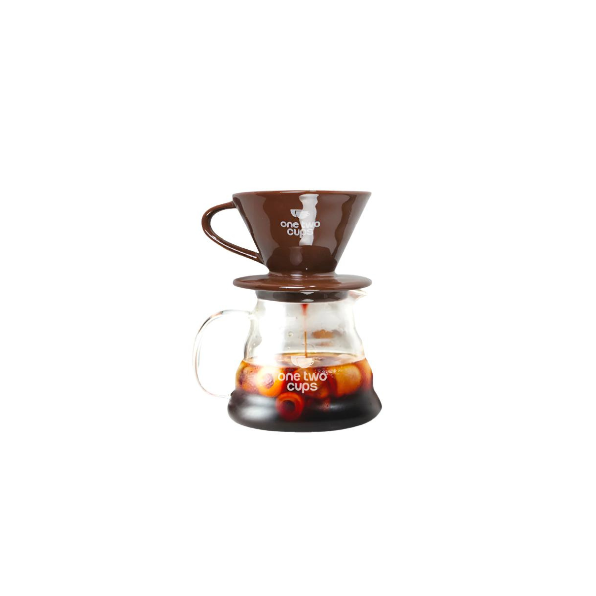 Coffee Filter Dripper V60 Brown 1-2 Cups