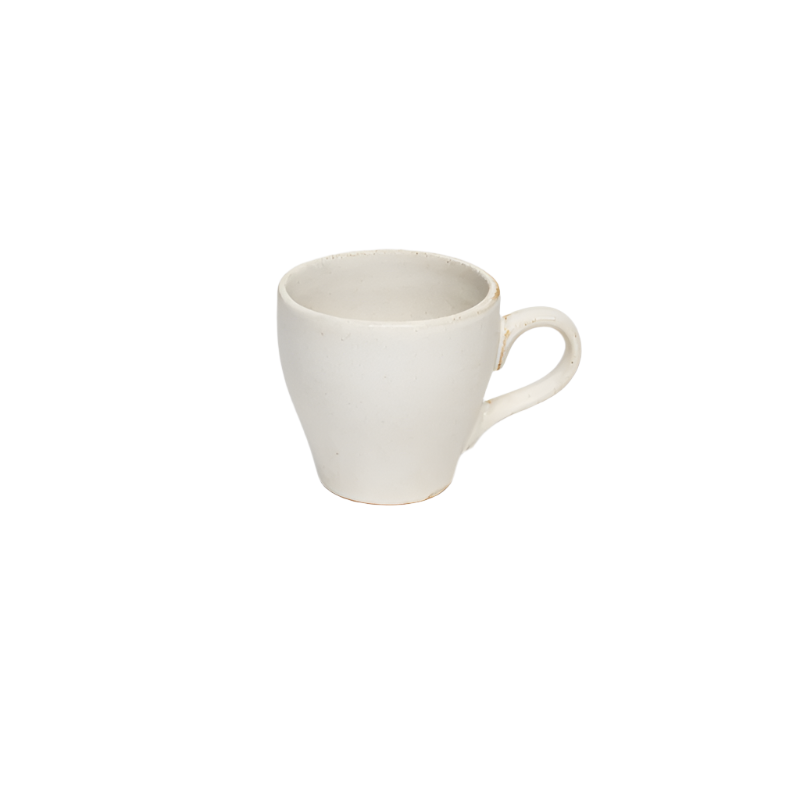 White Matte Cappucino Cup 180ml