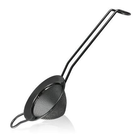Fine Mesh Strainer D8Cm Black