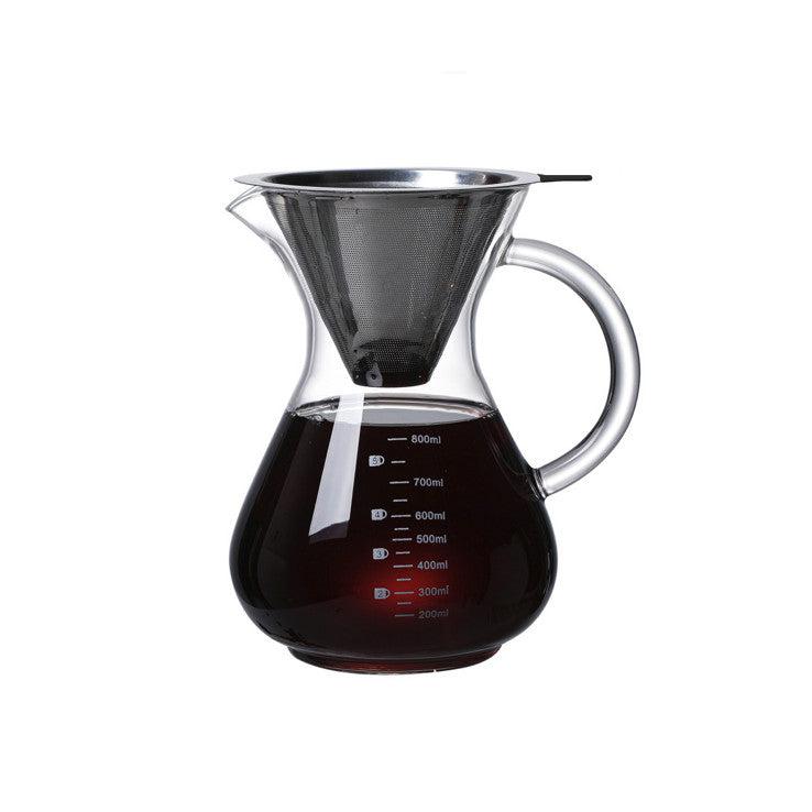 Coffee Server Chemex Drip Pour Over with Filter - YD - KT001