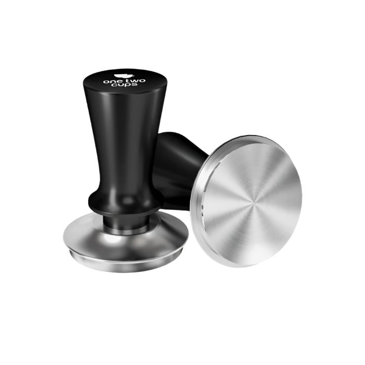 Tamper Kopi Espresso Flat Base Spring Loaded 58mm