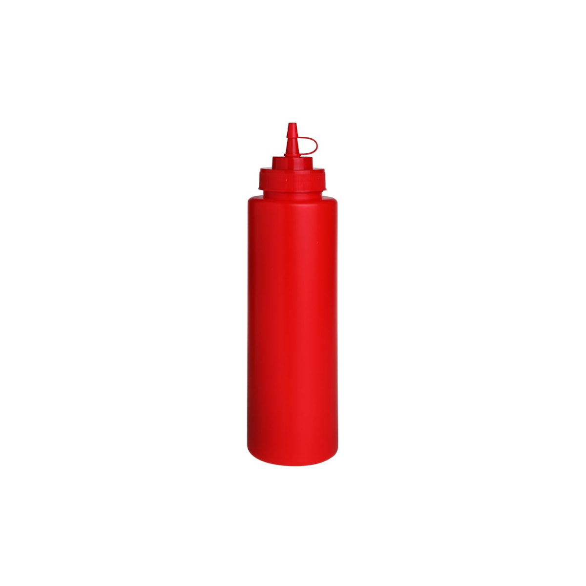 Squeeze Dispenser 4 Oz w/ Cap Red