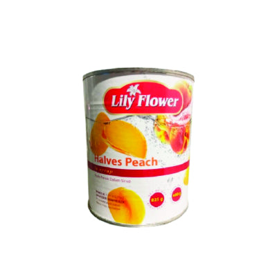 Lily Flower - Half Peach in Syrup