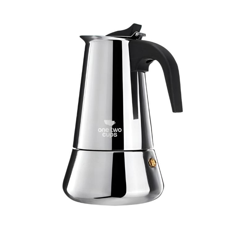 Espresso Coffee Maker Moka Pot Teko Stovetop Filter 300ml Z21