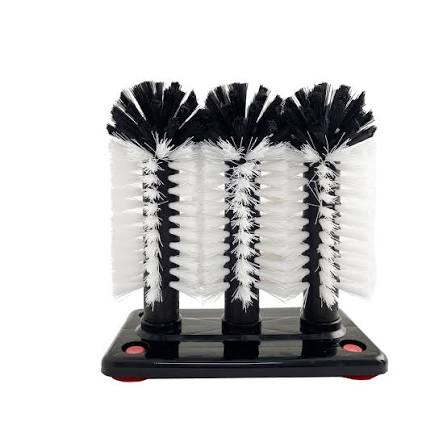 Triple Brush Glass Washer