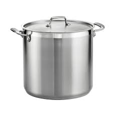 Stainless Stock Pot D.36 x H.36 cm Cap.36 Ltr Double Bottom