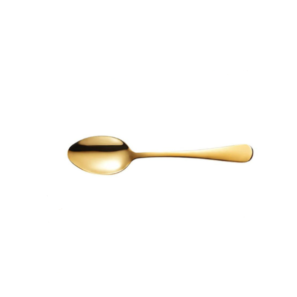 Classic Gilded Dessert Spoon - 12 pcs