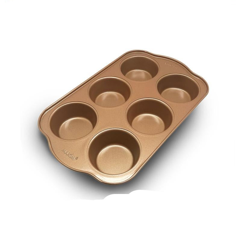 6 Cup Muffin Pan with Handle