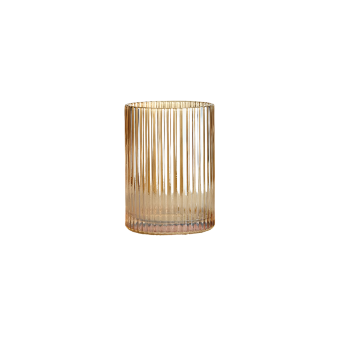 Stripe Gold Glass 250ml